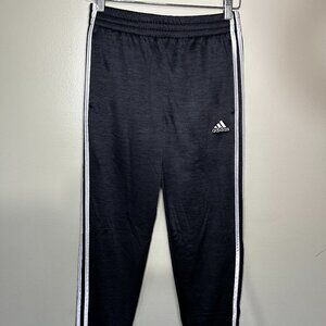 Adidas - sweatpants/joggers - youth/child - L/G (14-16) - Black/grey, and white